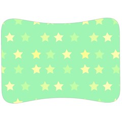 Stars Green Velour Seat Head Rest Cushion by tousmignonne25