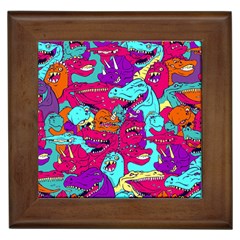 Dinos Framed Tile