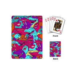 Dinos Playing Cards Single Design (mini) by Sobalvarro