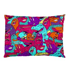 Dinos Pillow Case (two Sides) by Sobalvarro