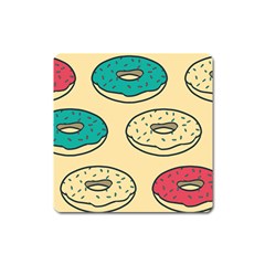Donuts Square Magnet by Sobalvarro