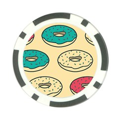 Donuts Poker Chip Card Guard by Sobalvarro