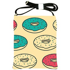 Donuts Shoulder Sling Bag by Sobalvarro