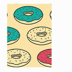 Donuts Large Garden Flag (two Sides) by Sobalvarro