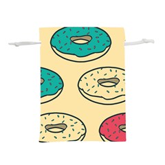 Donuts Lightweight Drawstring Pouch (m) by Sobalvarro