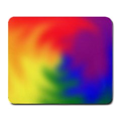 Rainbow Colors Lgbt Pride Abstract Art Large Mousepads by yoursparklingshop