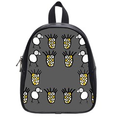 Cchpa Coloured Pineapple School Bag (small) by CHPALTD