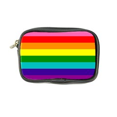 Original 8 Stripes Lgbt Pride Rainbow Flag Coin Purse by yoursparklingshop