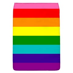 Original 8 Stripes Lgbt Pride Rainbow Flag Removable Flap Cover (s) by yoursparklingshop