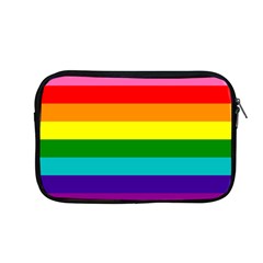 Original 8 Stripes Lgbt Pride Rainbow Flag Apple Macbook Pro 13  Zipper Case by yoursparklingshop