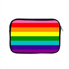 Original 8 Stripes Lgbt Pride Rainbow Flag Apple Macbook Pro 15  Zipper Case by yoursparklingshop