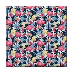 Beautiful floral pattern Tile Coaster