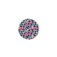 Beautiful floral pattern 1  Mini Buttons
