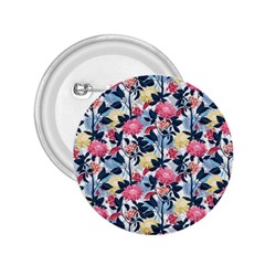 Beautiful floral pattern 2.25  Buttons