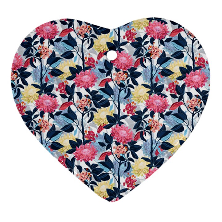 Beautiful floral pattern Ornament (Heart)