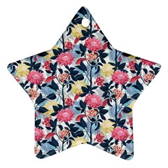 Beautiful floral pattern Ornament (Star)