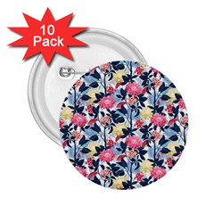 Beautiful floral pattern 2.25  Buttons (10 pack) 