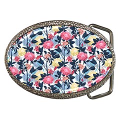 Beautiful floral pattern Belt Buckles