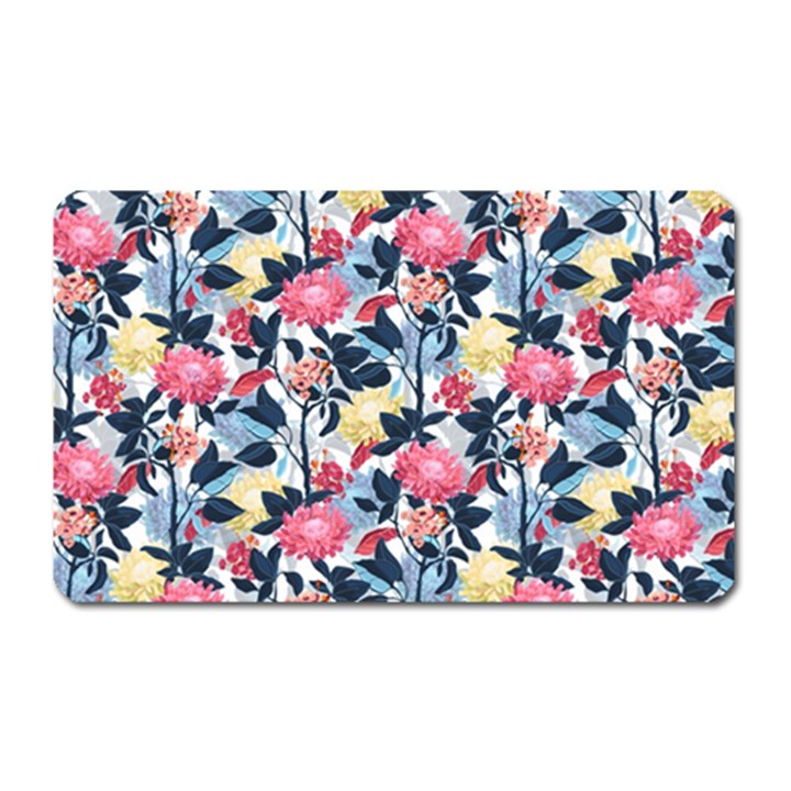 Beautiful floral pattern Magnet (Rectangular)