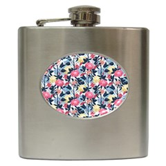 Beautiful floral pattern Hip Flask (6 oz)