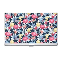 Beautiful floral pattern Business Card Holder