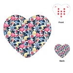 Beautiful floral pattern Playing Cards Single Design (Heart) Front