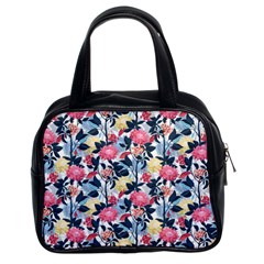 Beautiful floral pattern Classic Handbag (Two Sides)