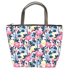 Beautiful floral pattern Bucket Bag
