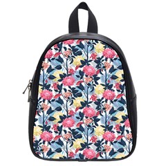 Beautiful floral pattern School Bag (Small)