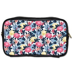 Beautiful Floral Pattern Toiletries Bag (one Side)
