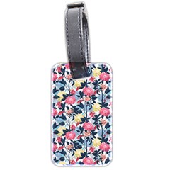 Beautiful floral pattern Luggage Tag (two sides)