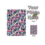 Beautiful floral pattern Playing Cards 54 Designs (Mini) Front - SpadeK