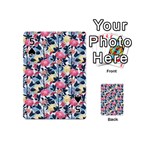 Beautiful floral pattern Playing Cards 54 Designs (Mini) Front - Spade5