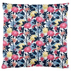 Beautiful floral pattern Large Cushion Case (One Side)