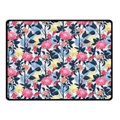 Beautiful floral pattern Double Sided Fleece Blanket (Small) 