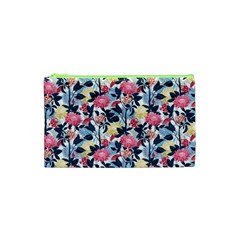 Beautiful floral pattern Cosmetic Bag (XS)