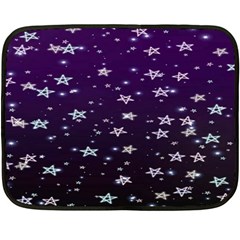 Stars Double Sided Fleece Blanket (mini)  by Sparkle