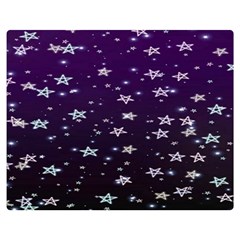 Stars Double Sided Flano Blanket (medium)  by Sparkle