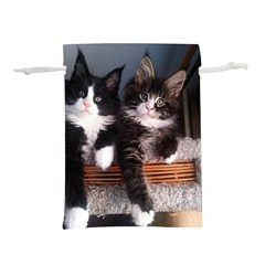 Cats Brothers Lightweight Drawstring Pouch (m) by Sparkle