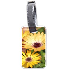 Yellow Flowers Luggage Tag (one side)