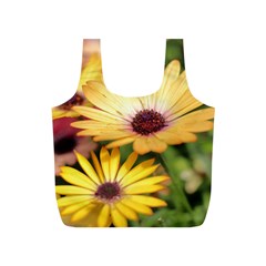 Yellow Flowers Full Print Recycle Bag (S)