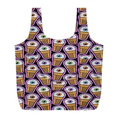 Eyes Cups Full Print Recycle Bag (l)