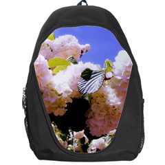 Pink Snowball Branch Backpack Bag