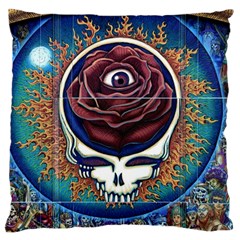 Grateful Dead Ahead Of Their Time Large Cushion Case (two Sides)