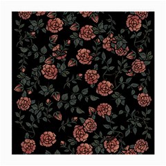 Dusty Roses Medium Glasses Cloth (2 Sides)