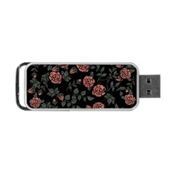 Dusty Roses Portable Usb Flash (two Sides) by BubbSnugg