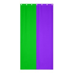 New Orleans Carnival Colors Mardi Gras Shower Curtain 36  X 72  (stall)  by yoursparklingshop