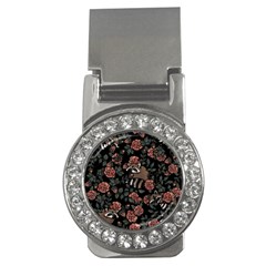 Raccoon Floral Money Clips (cz)  by BubbSnugg