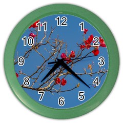 Santa Rita Flower Photo001 Color Wall Clock