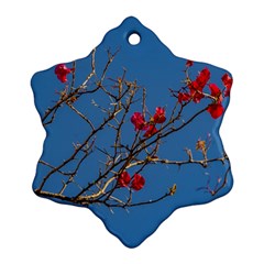 Santa Rita Flower Photo001 Ornament (Snowflake)